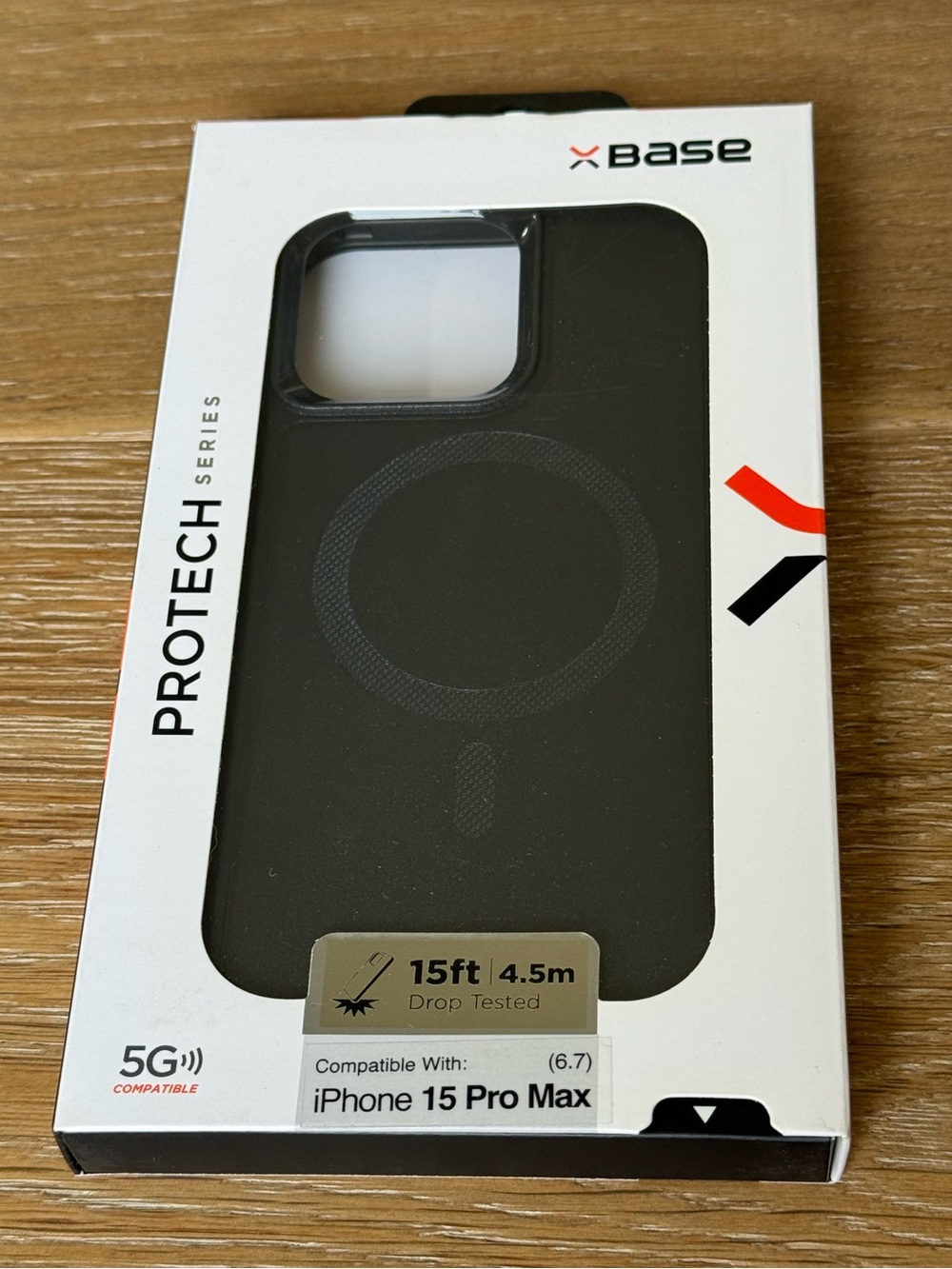 New ProTech Series Black Case for iPhone 15 Pro Max or iPhone 6.7” case black